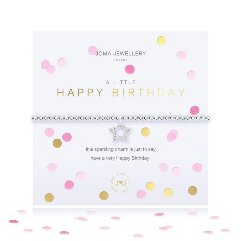 Joma "Happy Birthday" Bracelet