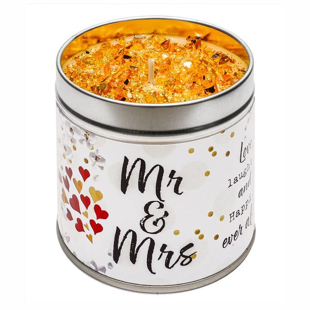 Just Because "Mr & Mrs" Candle