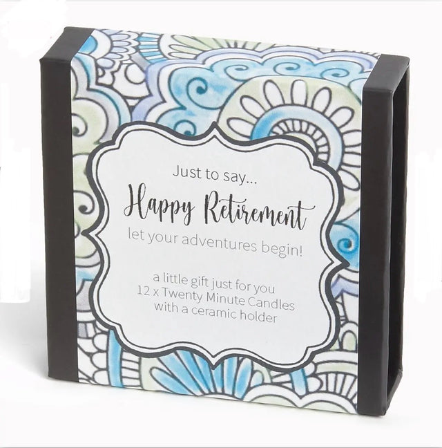 Happy Retirement Candles