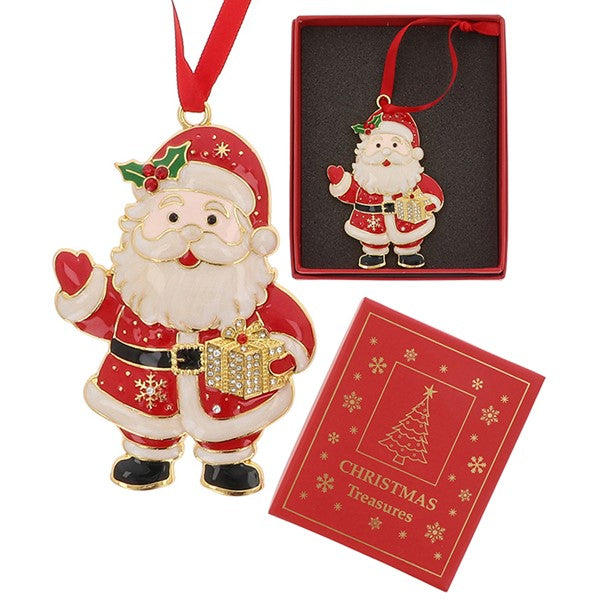 Xmas Treasures Santa Present