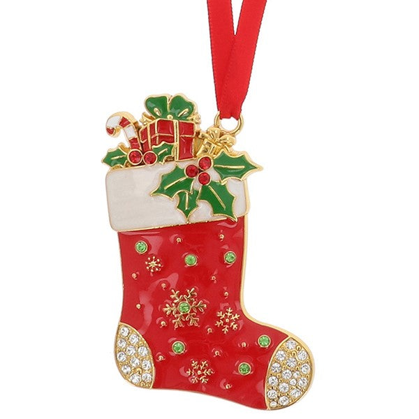 Xmas Treasures Glitzy Stockings