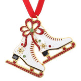 Xmas Treasures Ice Skates Decoration