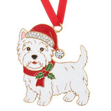 Xmas Treasures Westie Decoration