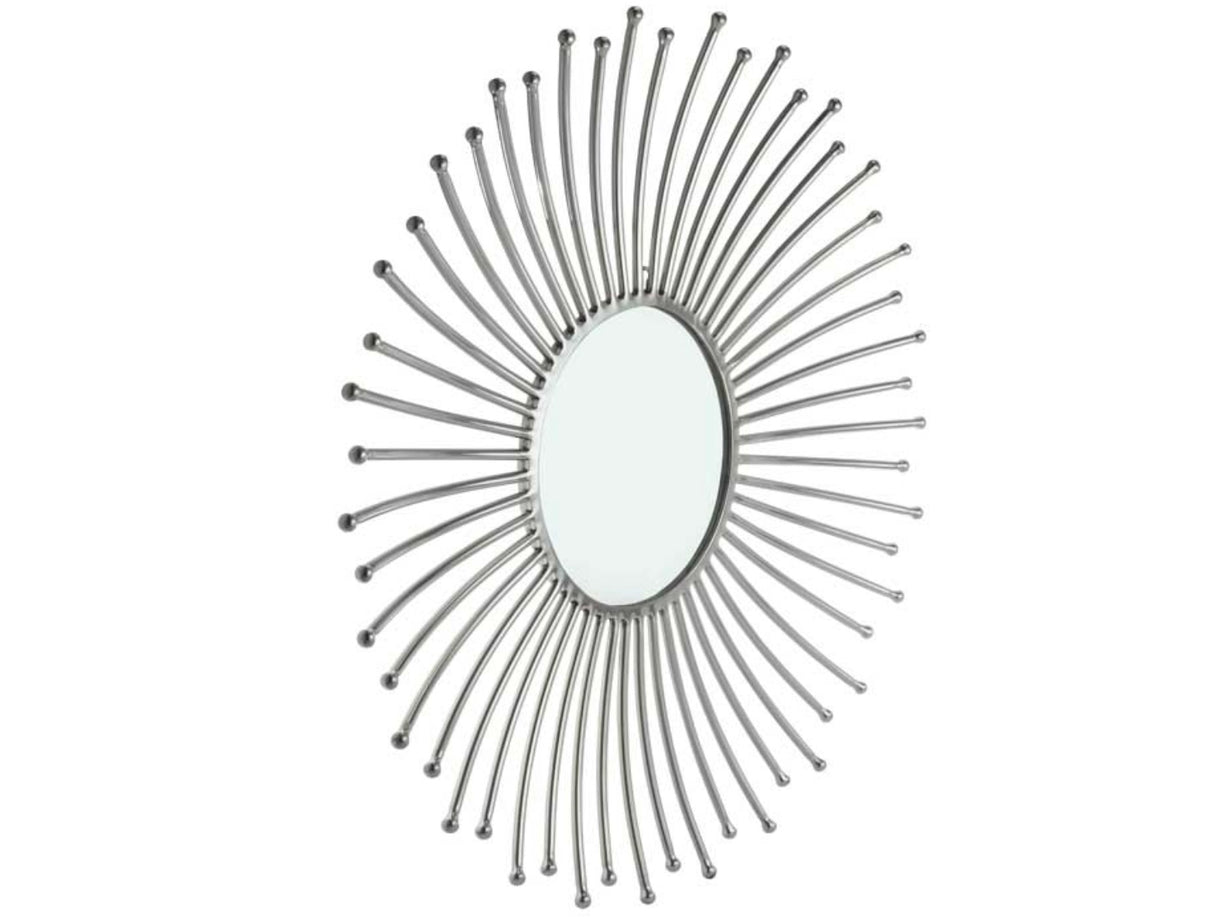 Lumi Silver Wall Mirror