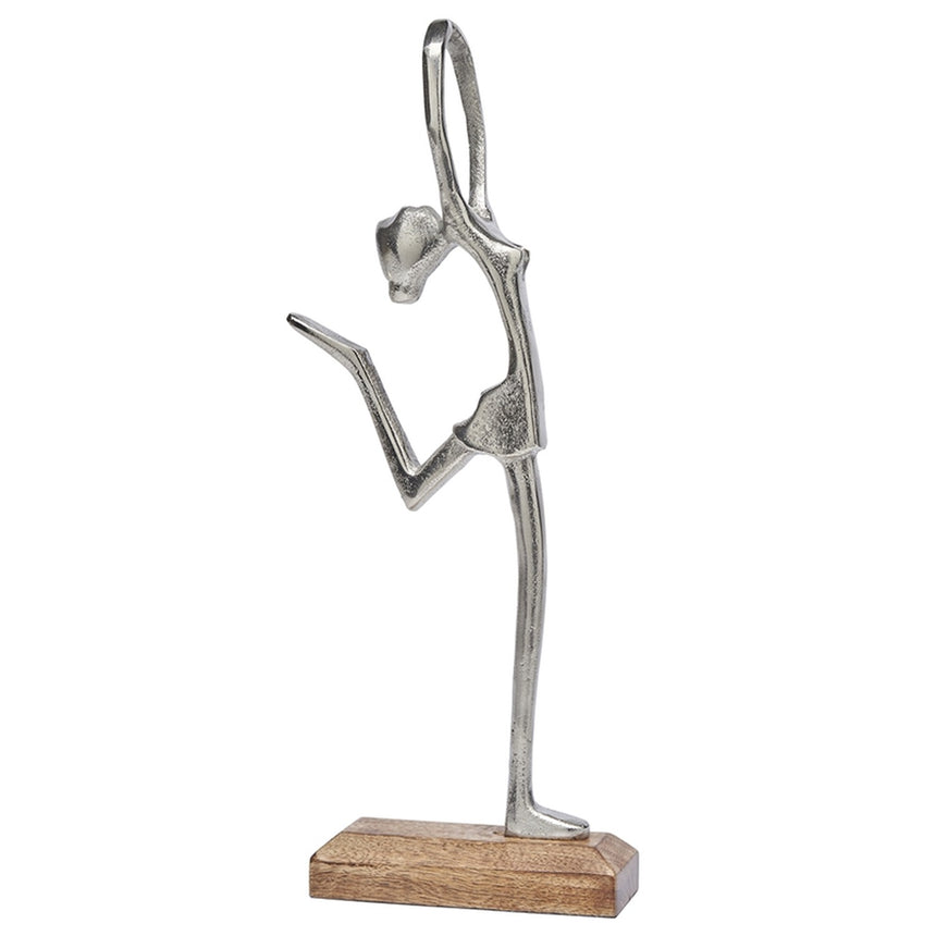 Dancing Girl On Wooden Base