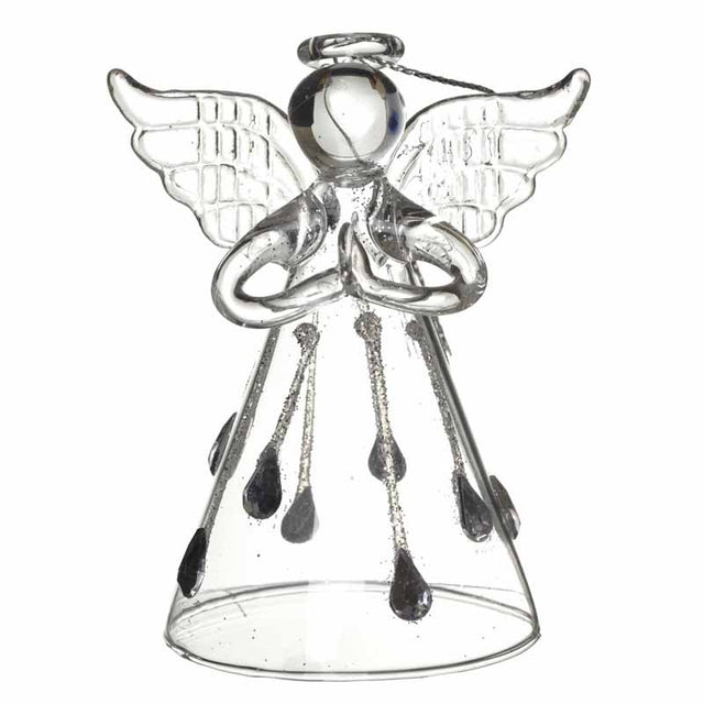 Glass Hanging Angel Droplet Skirt