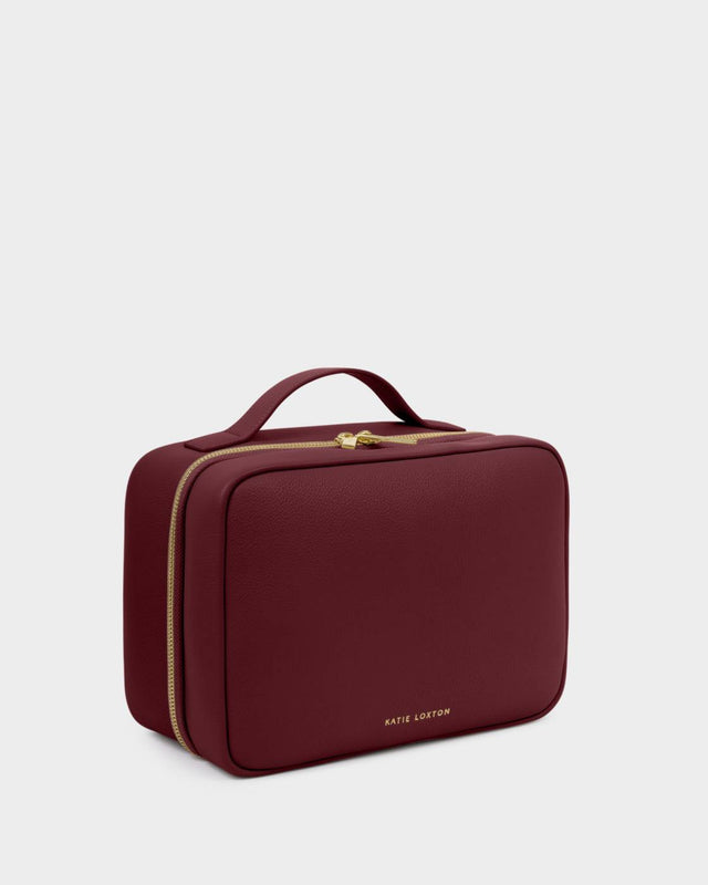 Katie Loxton Hanging Wash Bag - Cherry