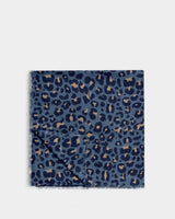 Katie Loxton Printed Scarf - Leopard - Navy/Black/Taupe