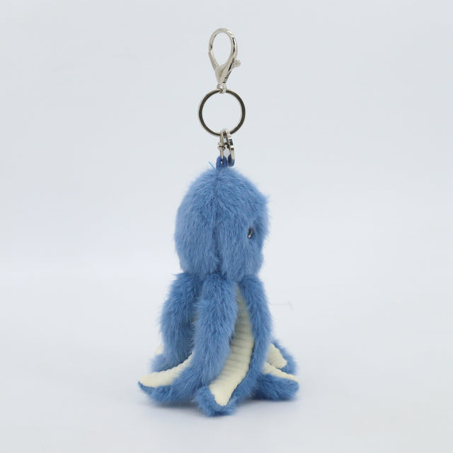 Octopus Blue Keyring