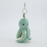 Octopus Green Keyring