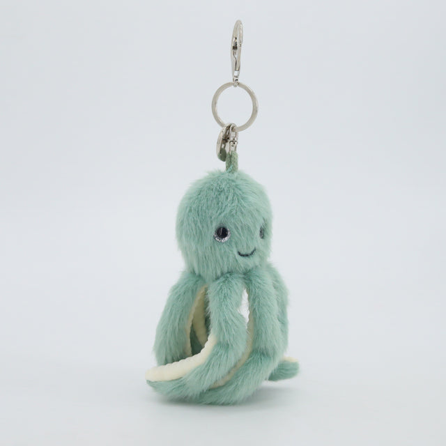 Octopus Green Keyring
