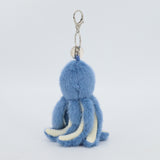 Octopus Blue Keyring