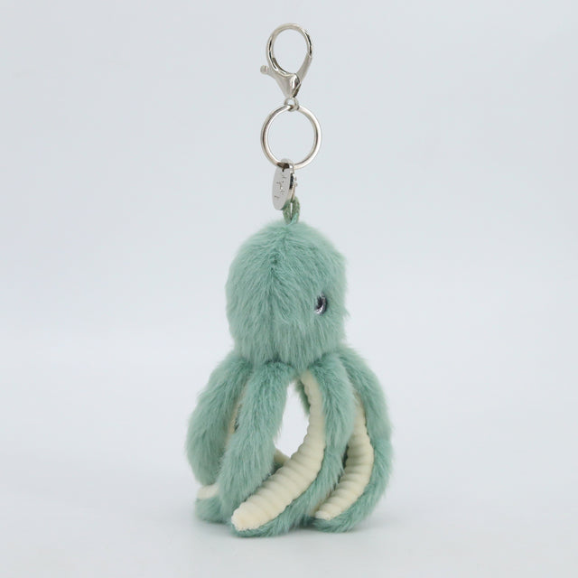 Octopus Green Keyring
