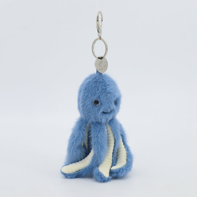 Octopus Blue Keyring