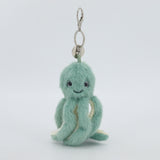 Octopus Green Keyring