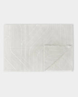 Katie Loxton Printed Foil Scarf - Geometric - Grey