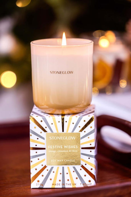 Stoneglow Festive Wishes - Orange, Cinnamon & Clove Tumbler