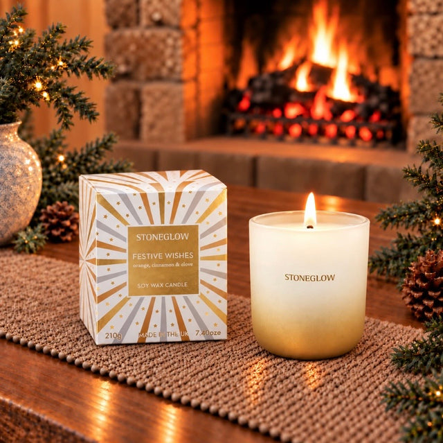 Stoneglow Festive Wishes - Orange, Cinnamon & Clove Tumbler
