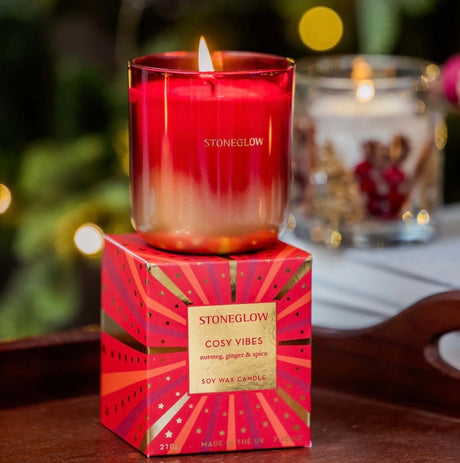 Stoneglow Cosy Vibes - Nutmeg, Ginger & Spice Tumbler