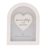 Amore Arch Plaque 18cm - Married