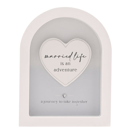 Amore Arch Plaque 18cm - Married