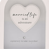 Amore Arch Plaque 18cm - Married