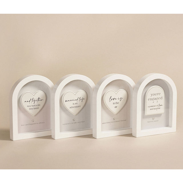 Amore Arch Plaque 18cm - Married