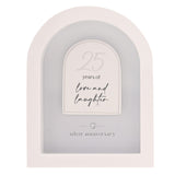 Amore Arch Plaque 18cm - 25 Years