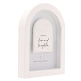 Amore Arch Plaque 18cm - 25 Years