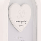 Amore Arch Plaque 18cm - 30 Years