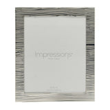 Silver Ripple Texture Frame 8” x 10”