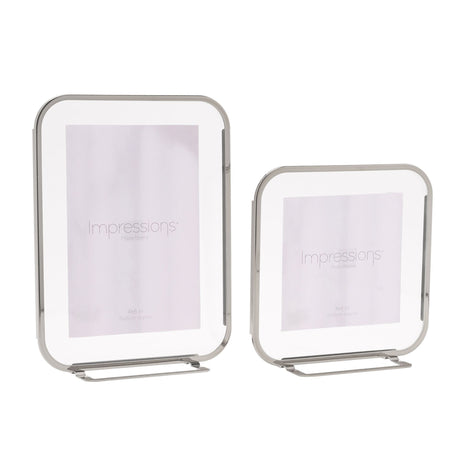 Set Of 2 Frames Silver