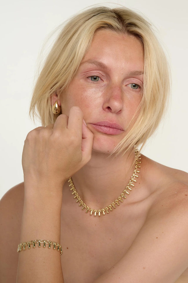 Tutti Dewdrop Necklace Gold