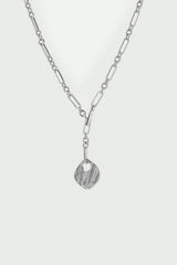 Tutti Baia Lariat Necklace Silver
