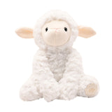 Lottie The Plush Sitting White Lamb - 22cm