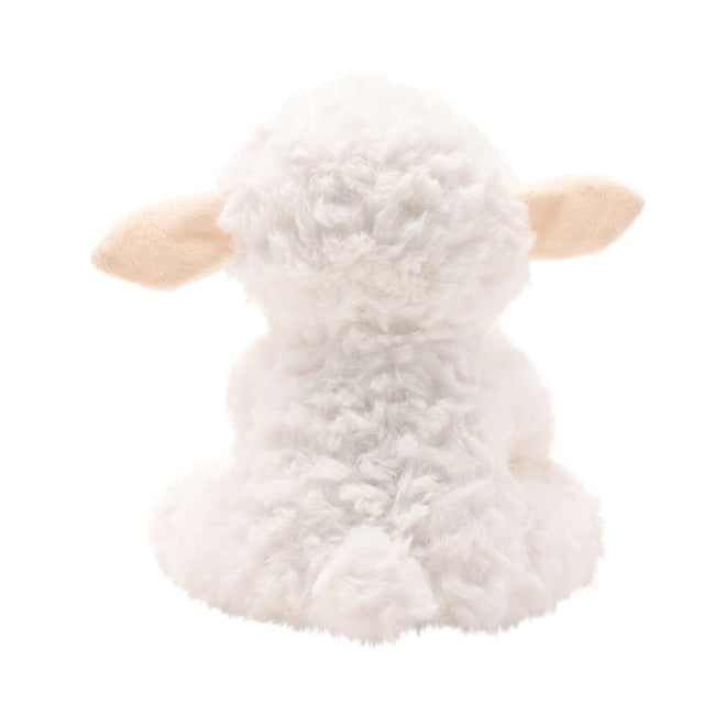 Lottie The Plush Sitting White Lamb - 22cm