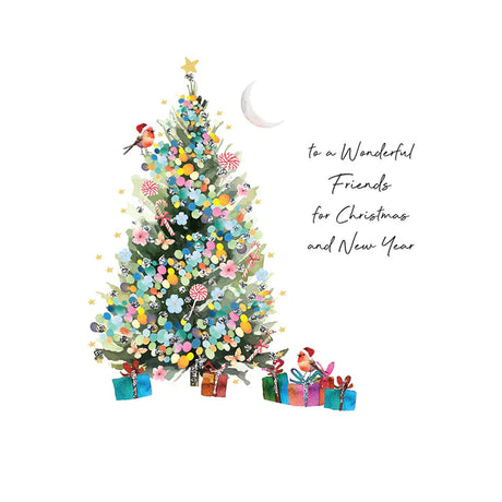 Wonderful Friends Christmas Card