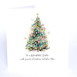 Wonderful Sister Christmas Card