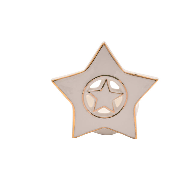 Widdop Porcelain Star Tealight Holder