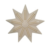 Ceramic LED Light Up Star 18cm