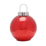 Red Mercury Glass LED Bauble 20cm