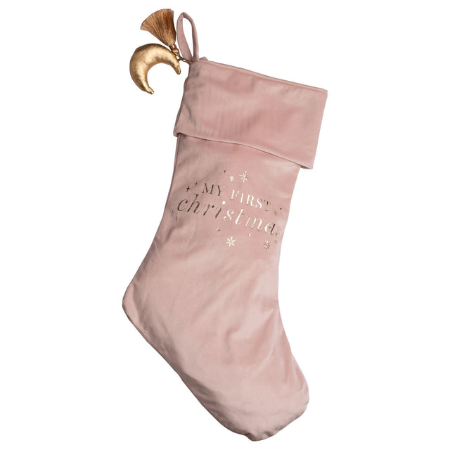 My First Christmas Large Pink Stocking
