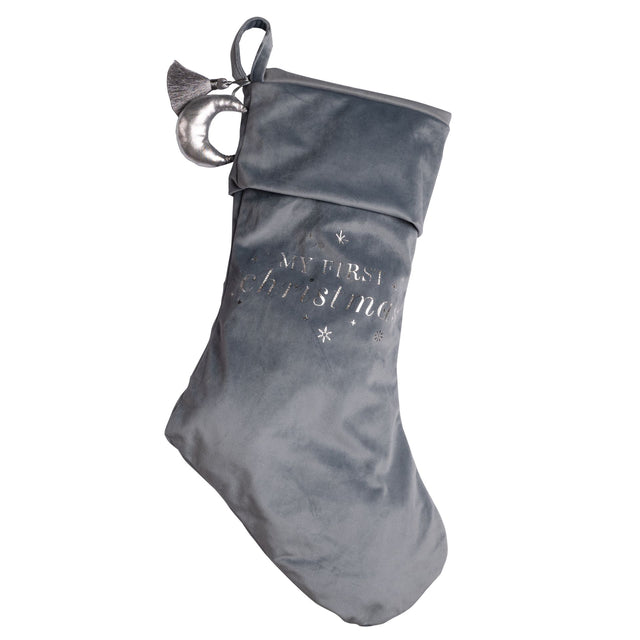 My First Christmas Blue Stocking