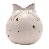 Widdop LED Porcelain Bauble - 15cm