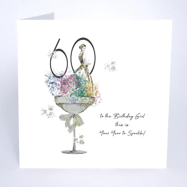 60th Birthday Card
