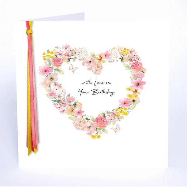 With Love Birthday Card