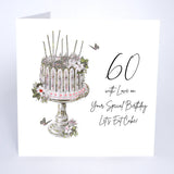 60th Birthday Card