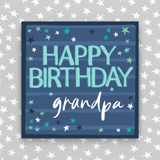 Happy Birthday Grandpa Card