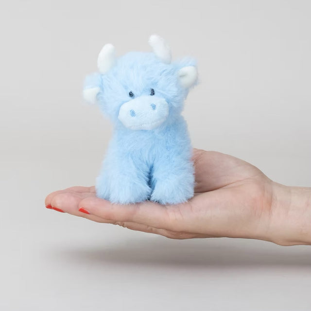 Highland Coo Mini Light Blue
