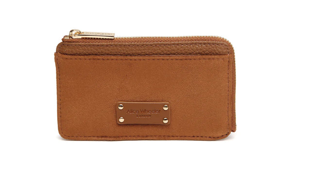 Alice Wheeler Suede Kensington Coin Purse